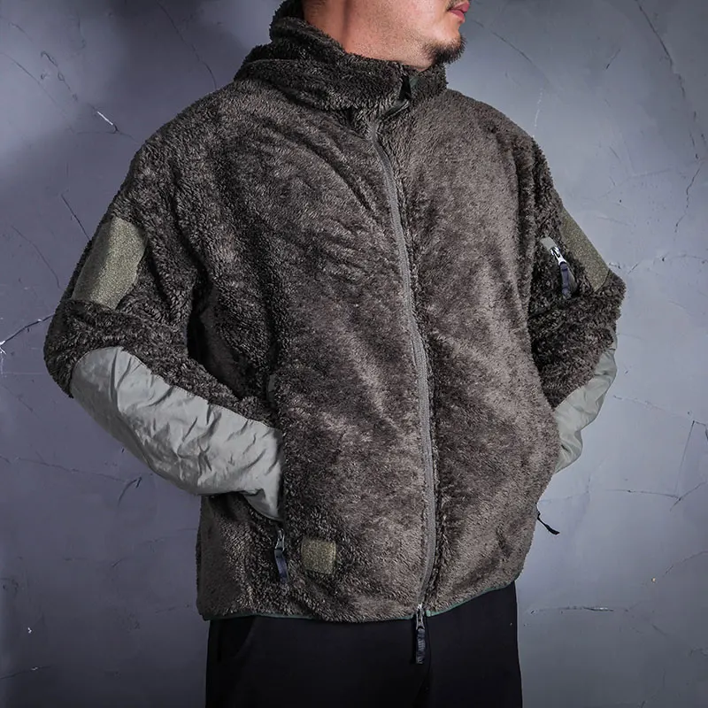 Chaqueta táctica de felpa bio cálida para airsoft y camping - imagen 4