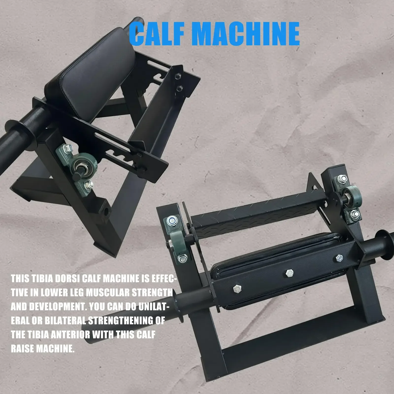 Máquina de pantorrillas ajustable para estiramiento y fuerza - imagen 5
