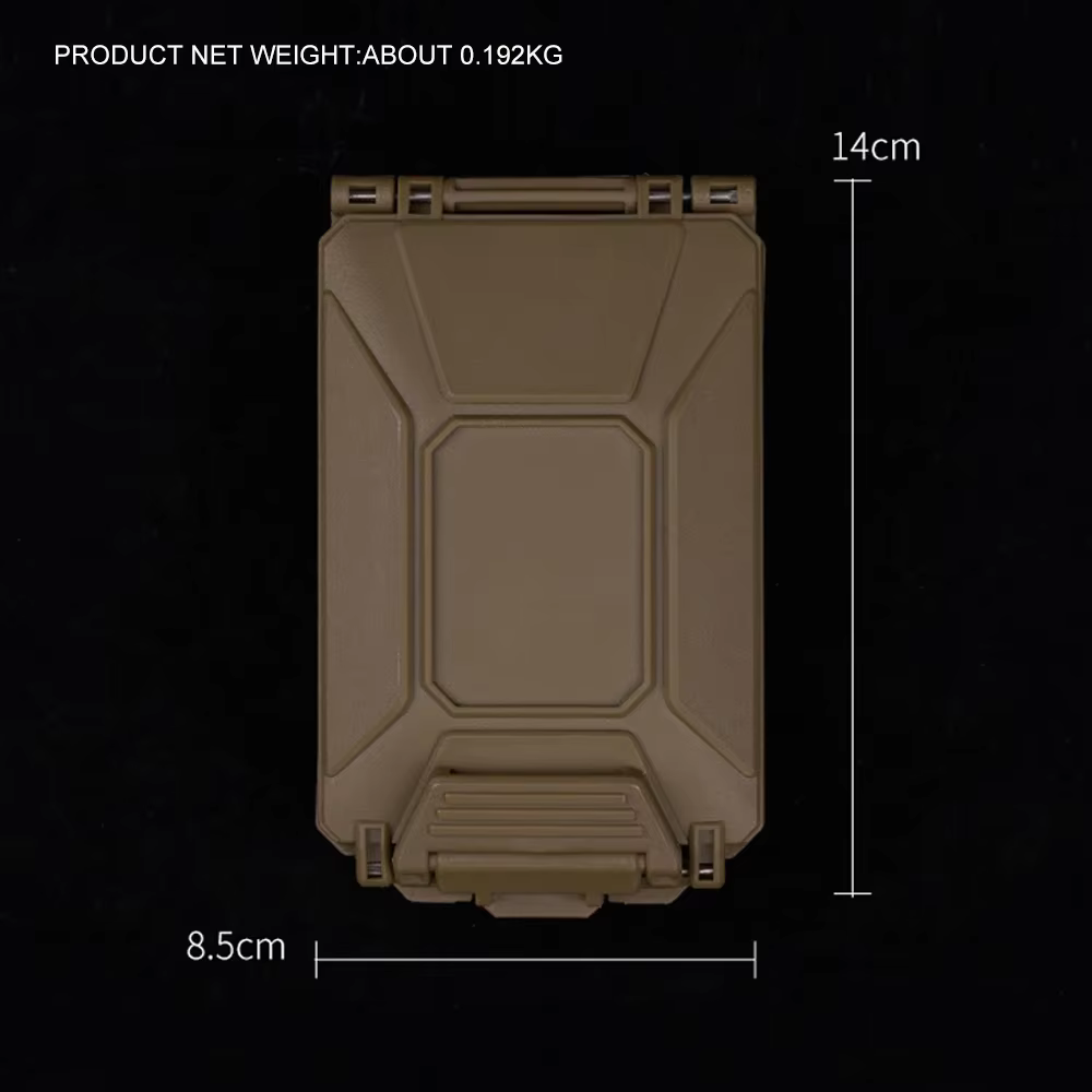 Porta-batería MOLLE táctico – Compatible 18650/CR123A/AAA - imagen 3