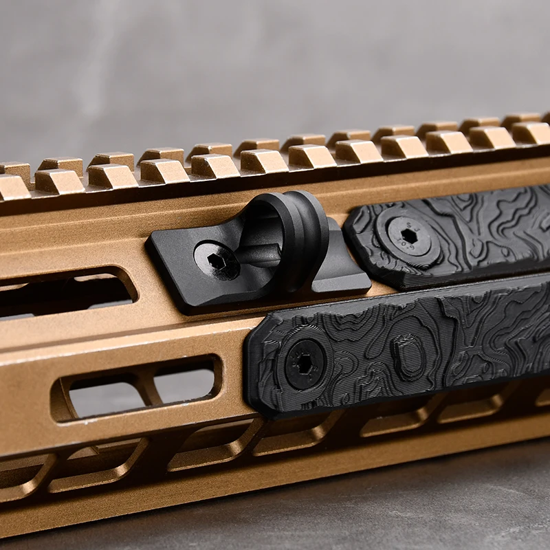 Hebilla QD Giratoria Táctica para MLOK – Montaje Correas Ajustables - imagen 3