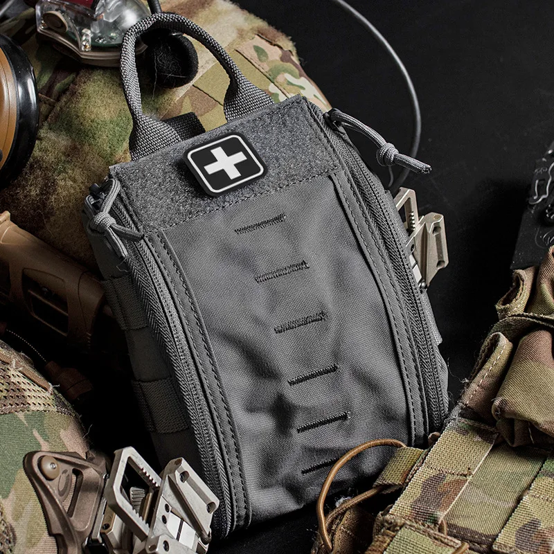 Bolsa Médica Molle IFAK – Kit Primeros Auxilios Táctico Outdoor - imagen 4
