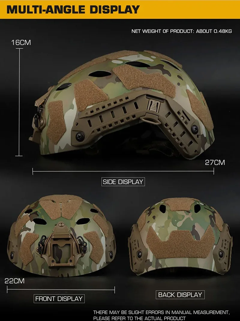 Casco en color OD
