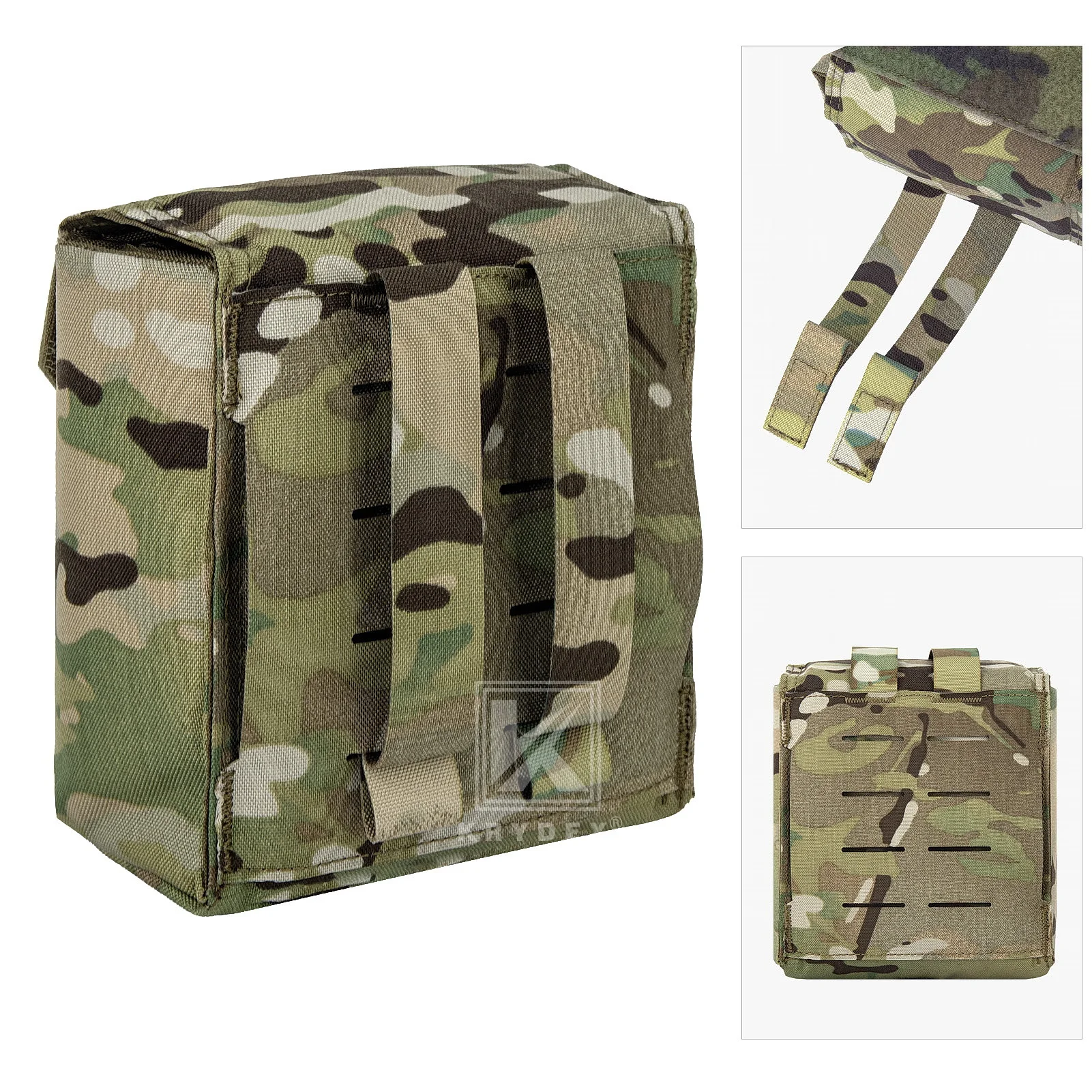 Bolsa táctica visión nocturna KRYDEX MOLLE NVG con estuche acolchado - imagen 3