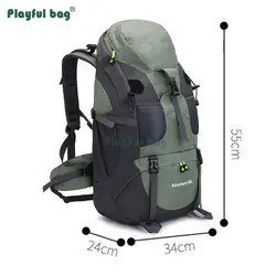 Mochila táctica impermeable gran capacidad para montaña y senderismo