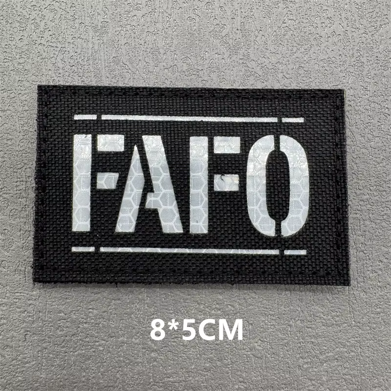 Parche médico táctico IR reflectante – Velcro para chaleco - imagen 3