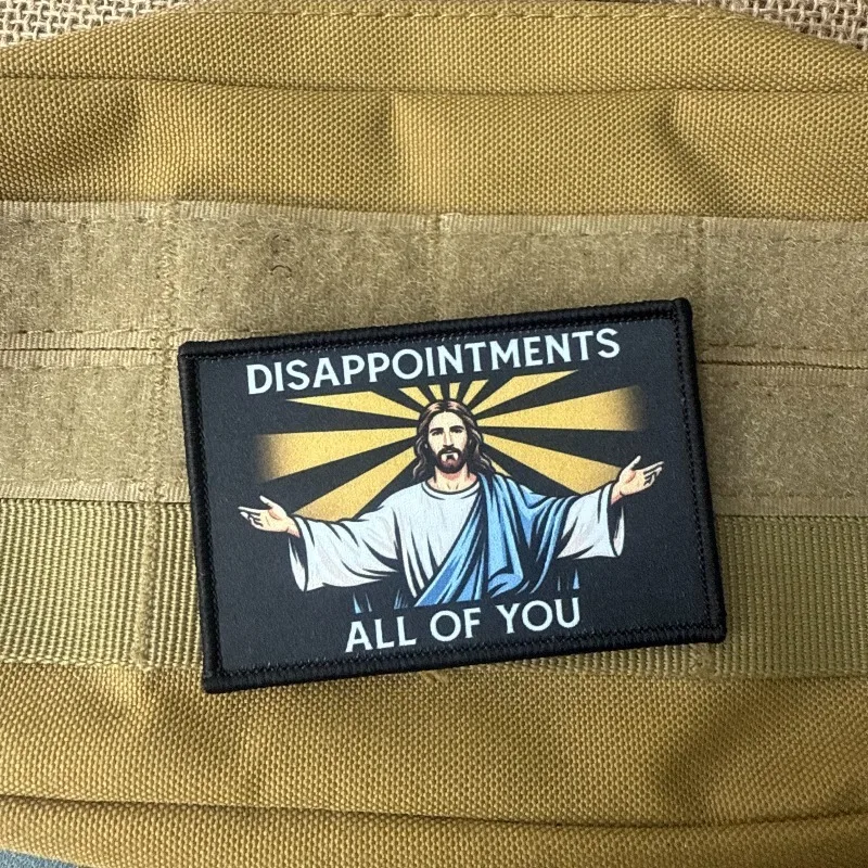 Parche táctico religioso gancho y bucle para chaquetas, chalecos - imagen 5