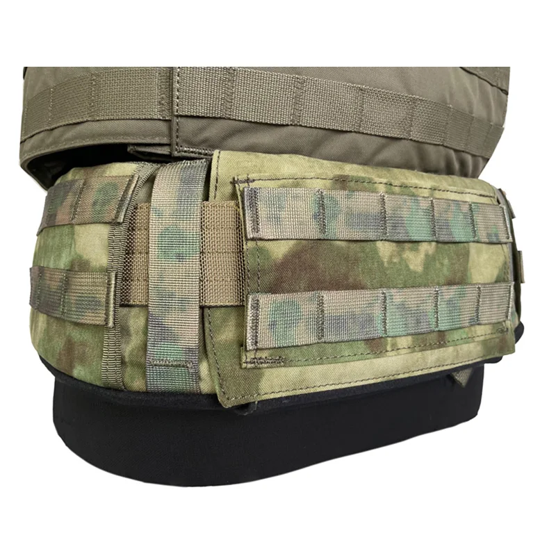 Cinturón MOLLE táctico con almohadilla lumbar y soporte multifuncional