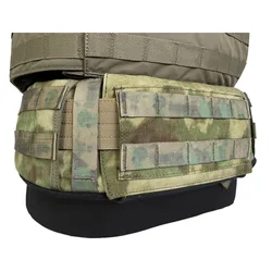 Cinturón MOLLE táctico con almohadilla lumbar y soporte multifuncional