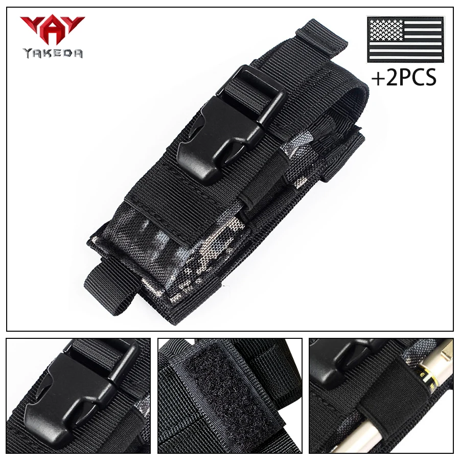 YAKEDA Funda de cuchillo nylon con hebilla liberación rápida - imagen 5