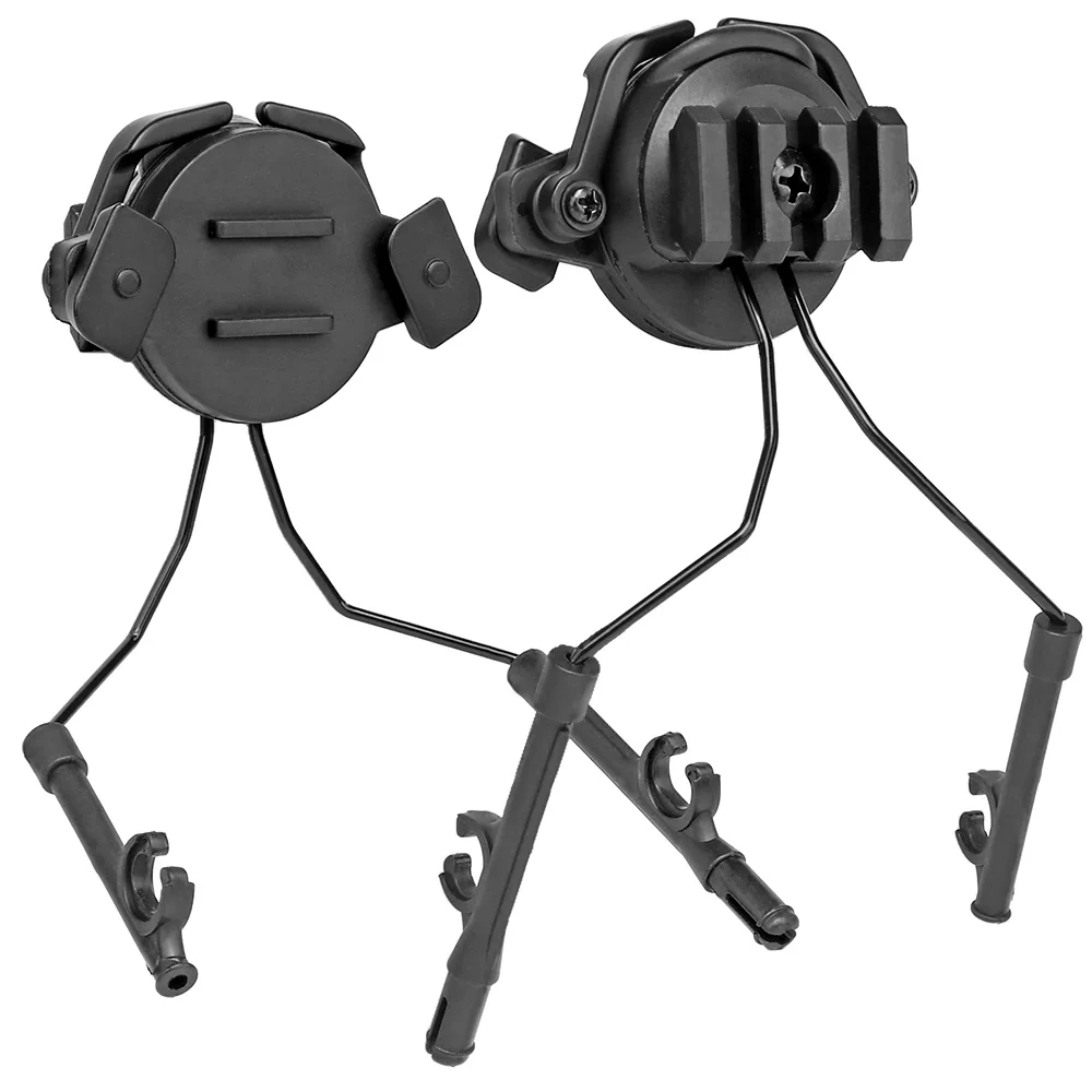 Adaptador de riel 360° para auriculares tácticos – Giratorio - imagen 2