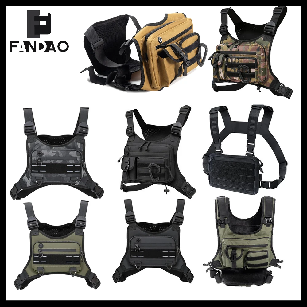 Mochila táctica impermeable ajustable multifuncional para montañismo