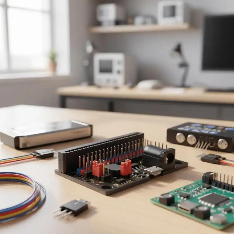Tablero aprendizaje Micro:bit con alimentación externa y USB - imagen 4
