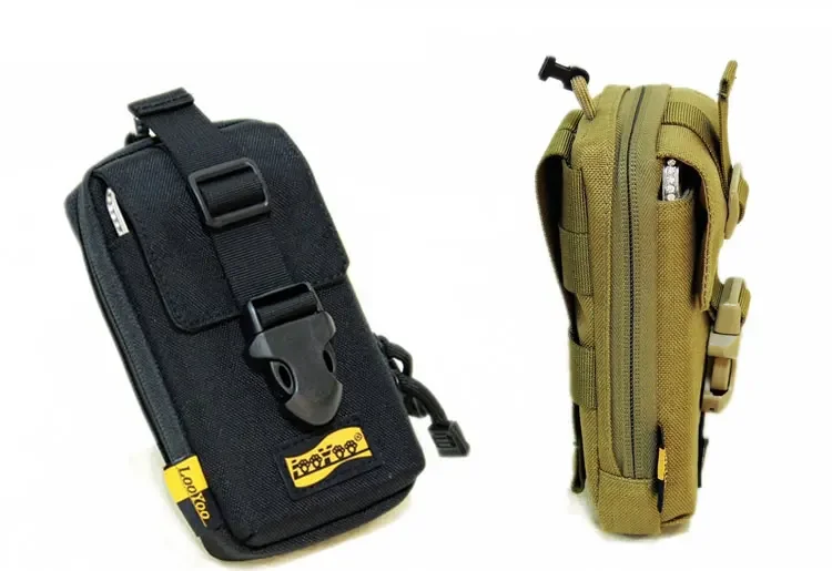 Bolsa táctica de nylon para móvil con correa cintura o brazo - imagen 2