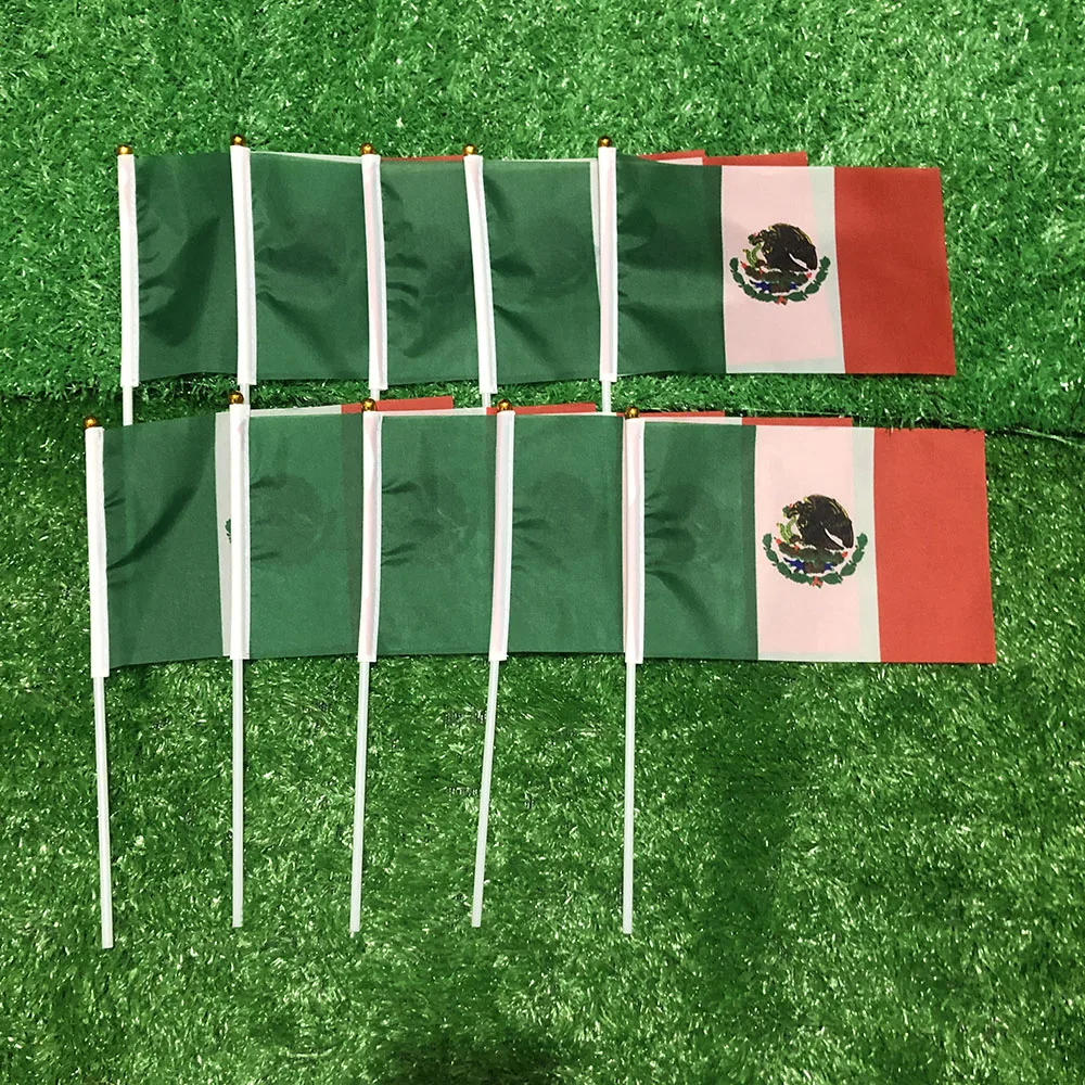 Bandera de México poliéster doble cara gran tamaño - imagen 4
