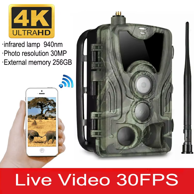 Cámara de caza HC-801ULtra 4G con visión nocturna