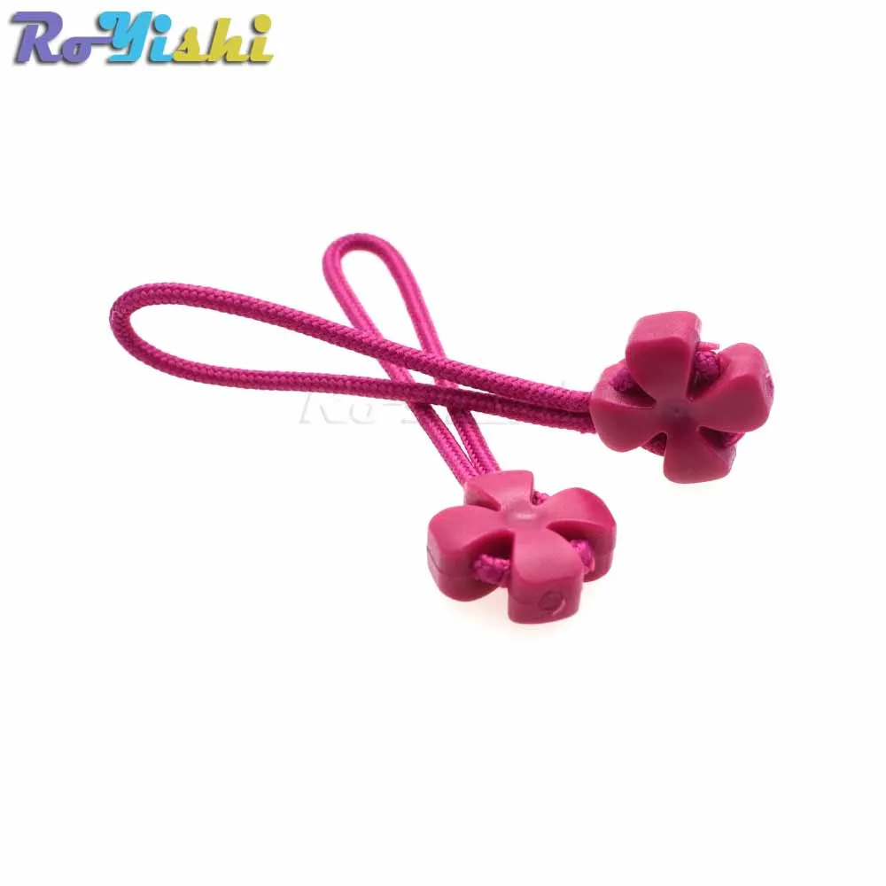 Tiradores de cremallera cordón multicolor y correa Lariat negra - imagen 2