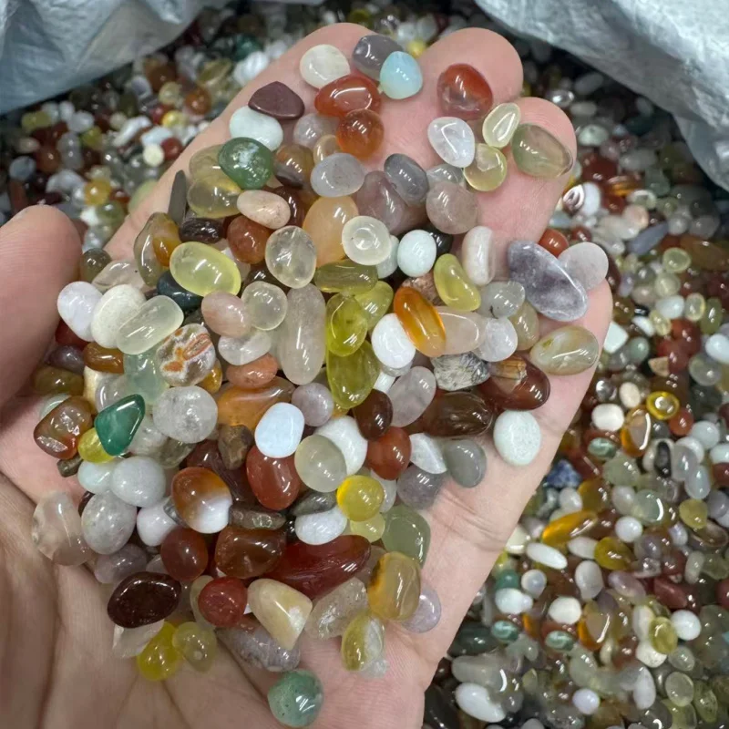 Piedras de ágata natural mixta para decoración y manualidades - imagen 3