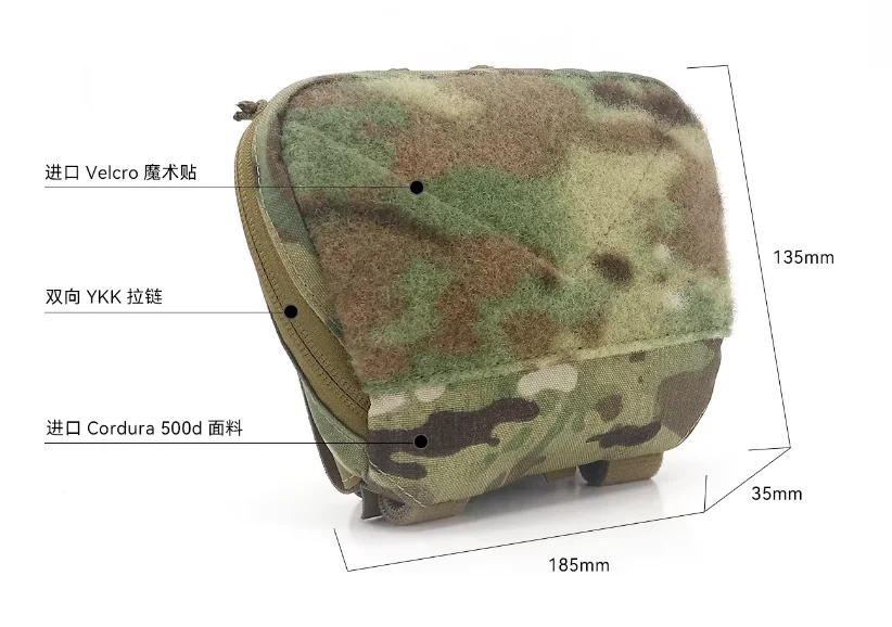 Chaleco táctico outdoor con bolsillo multiusos para objetos - imagen 3