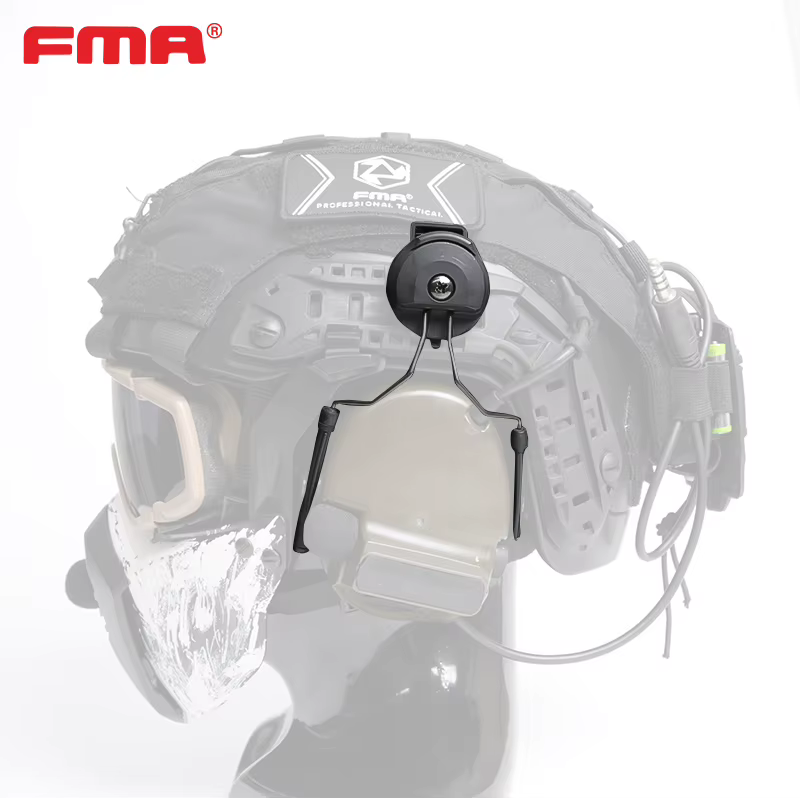 Accesorios para casco táctico FMA y montaje para auriculares