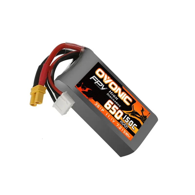 Batería Lipo OVONIC XT30 650mAh 11,1V para drone FPV - imagen 5