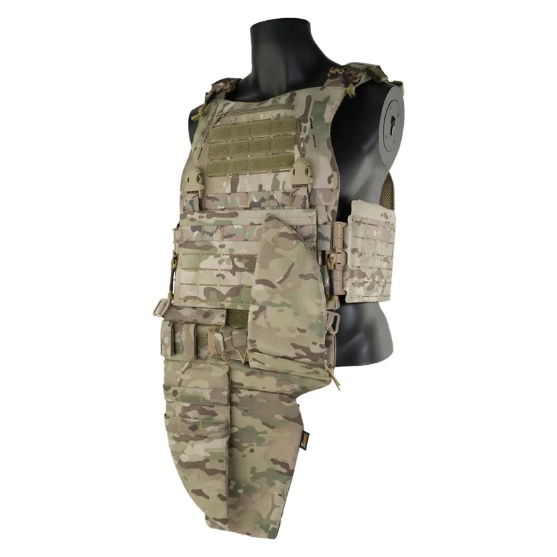 Protector de entrepierna táctico MOLLE universal para chalecos - imagen 2