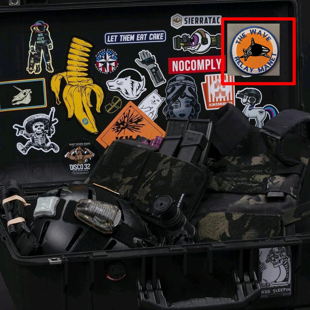 Parche táctico para casco y brazalete de observación avanzada - imagen 5