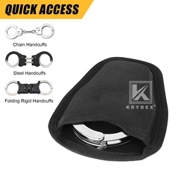 KRYDEX Funda táctica para esposas 1000D de nailon