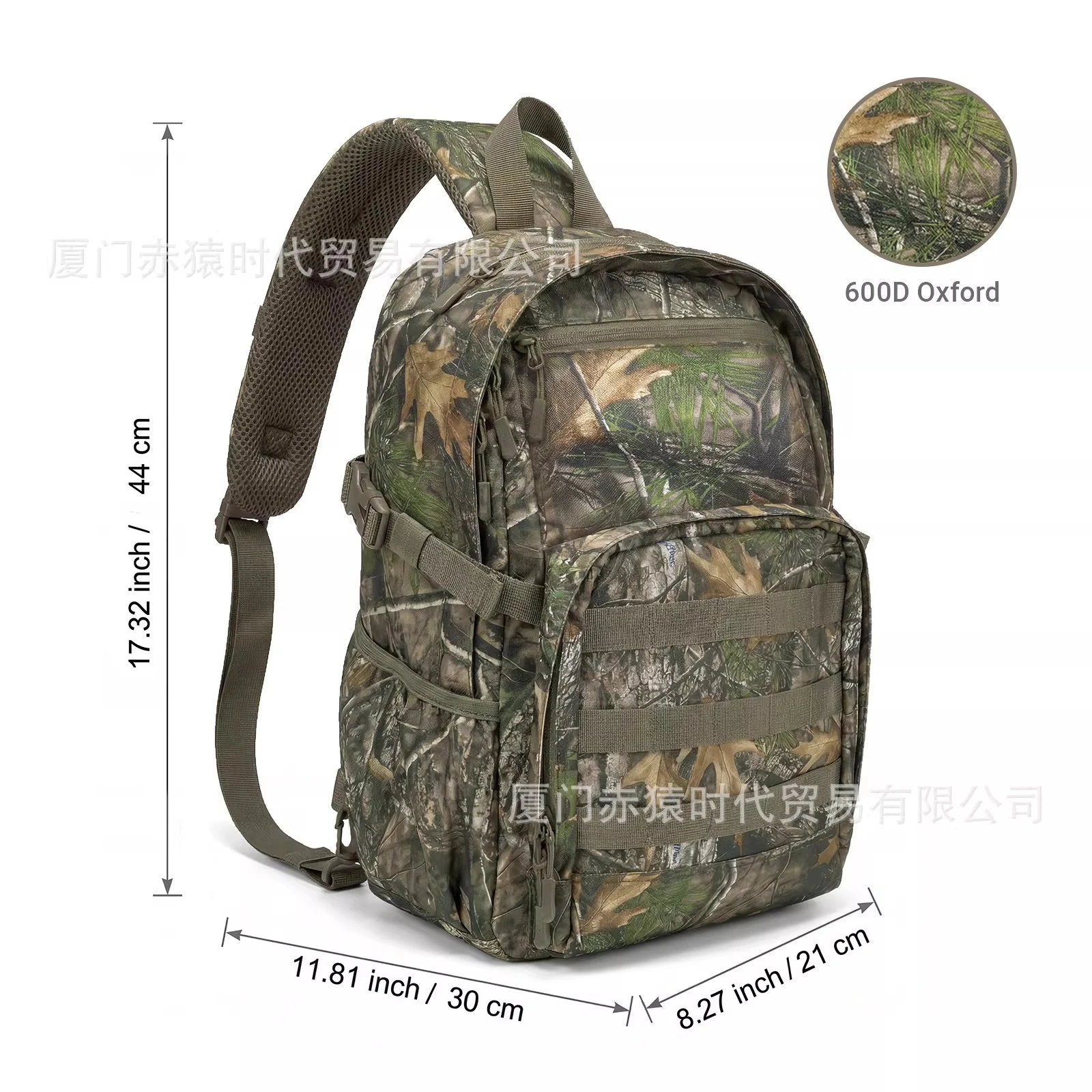 Bolso bandolera táctica de camuflaje portátil para viajes y ocio