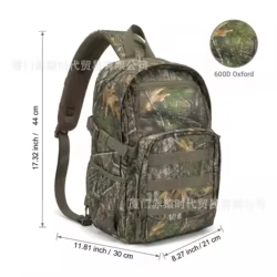 Bolso bandolera táctica de camuflaje portátil para viajes y ocio