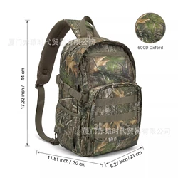 Bolso bandolera táctica de camuflaje portátil para viajes y ocio