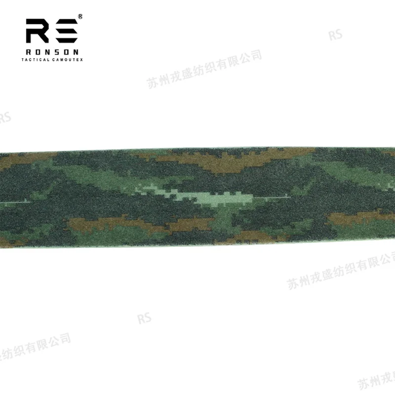 Cinta de sujeción Velcro camuflaje nailon impreso táctica - imagen 2
