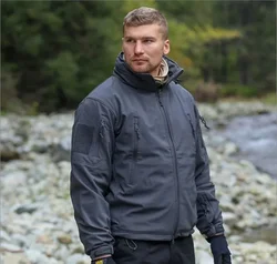 Chaqueta táctica impermeable forro polar – Hombre clima extremo