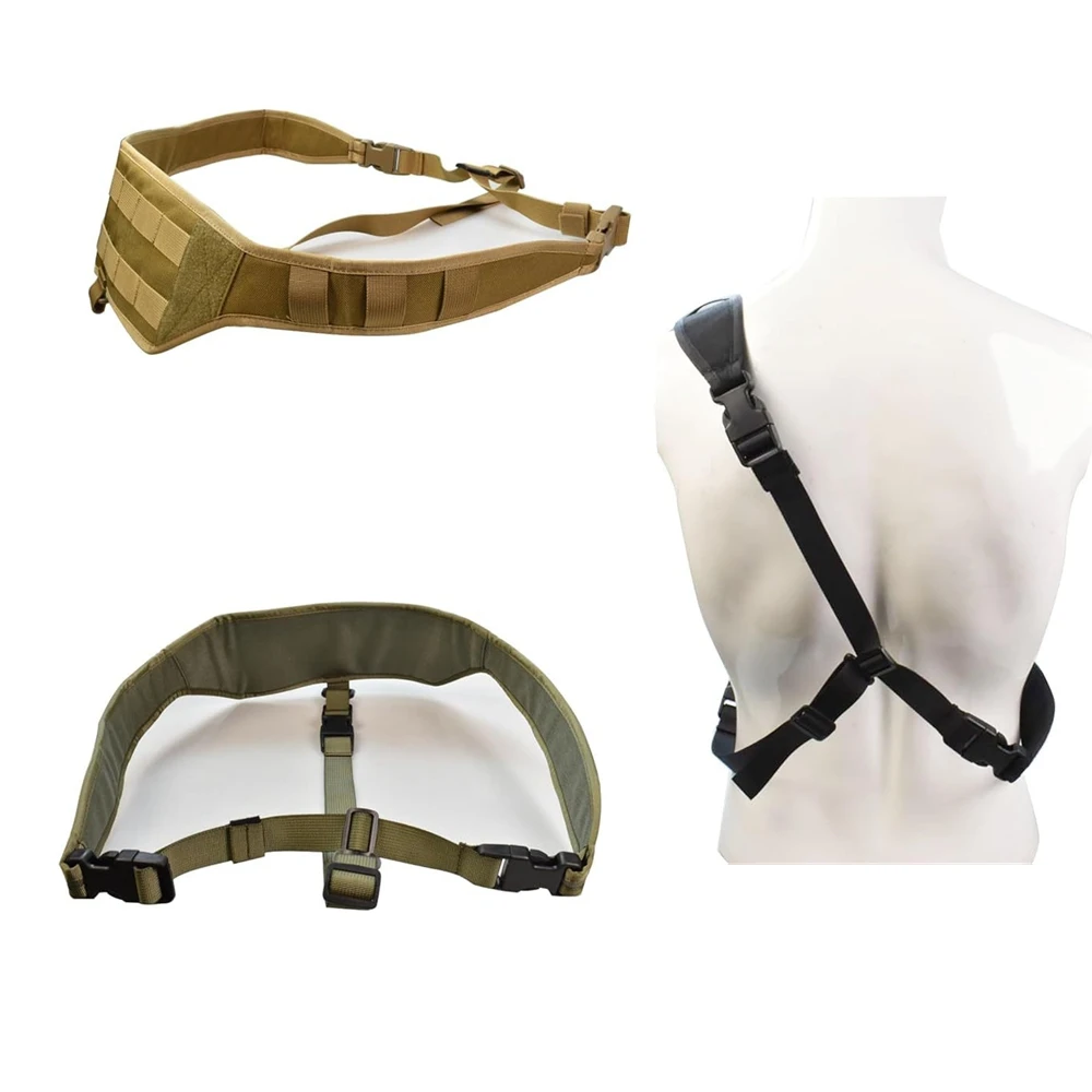 Arnés MOLLE táctico para pecho universal ajustable, transporte oculto - imagen 2