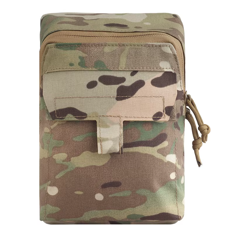 Bolsa táctica multifunción con sistema MOLLE – Camuflaje - imagen 3