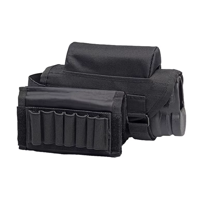 Reposamanos táctico MOLLE con bolsa de culata y porta cargador - imagen 4