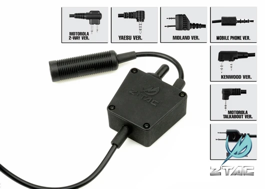 Detalle de los 7 enchufes incluidos