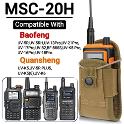 Funda MOLLE Oxford resistente para walkie talkie táctica
