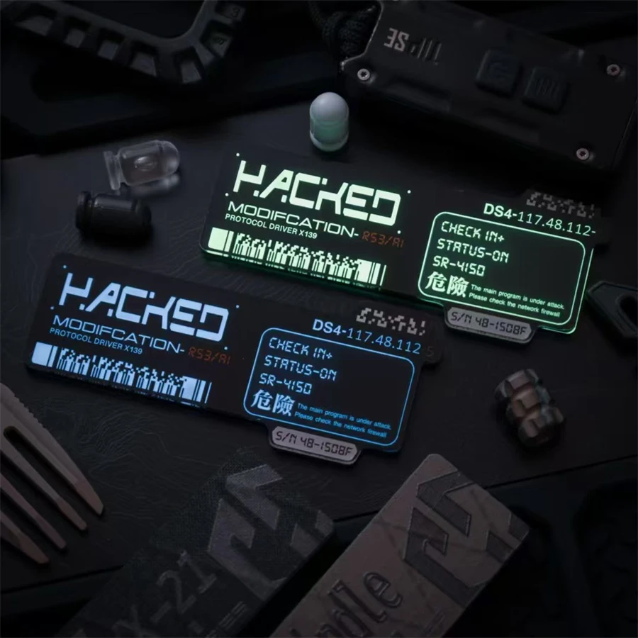 Parche táctico QR luminoso – Insignia reflectante para chaleco - imagen 2
