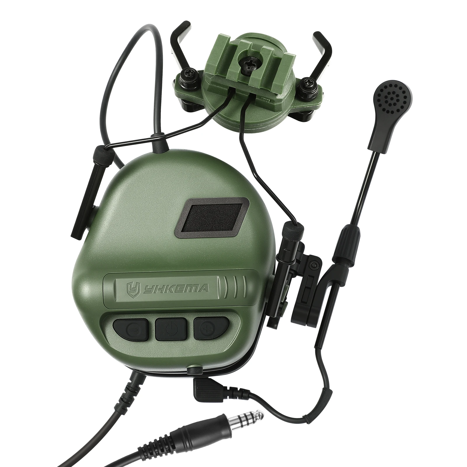 Auriculares tácticos E80 con protección auditiva Kenwood PTT