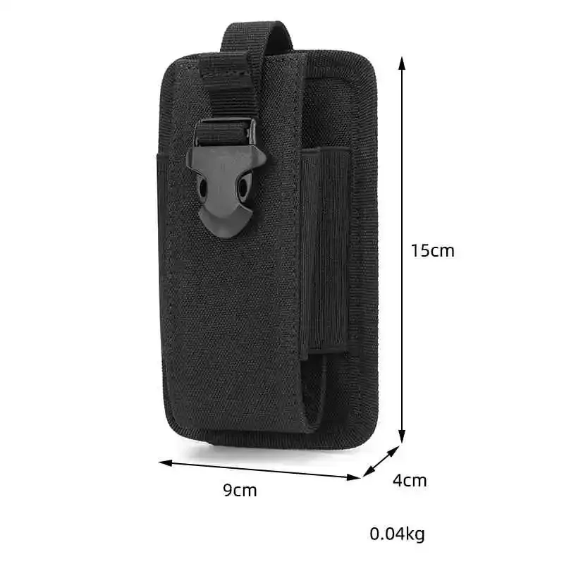 Funda táctica Walkie-Talkie MOLLE para radio intercomunicador - imagen 2
