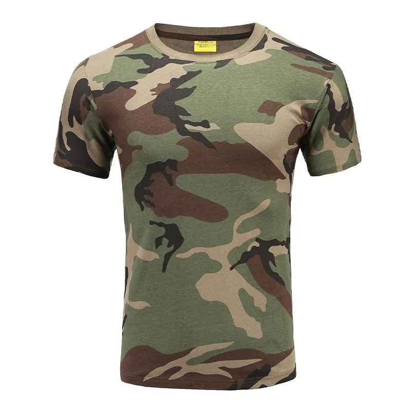 Camiseta táctica camuflaje Tom algodón puro manga corta hombre - imagen 4