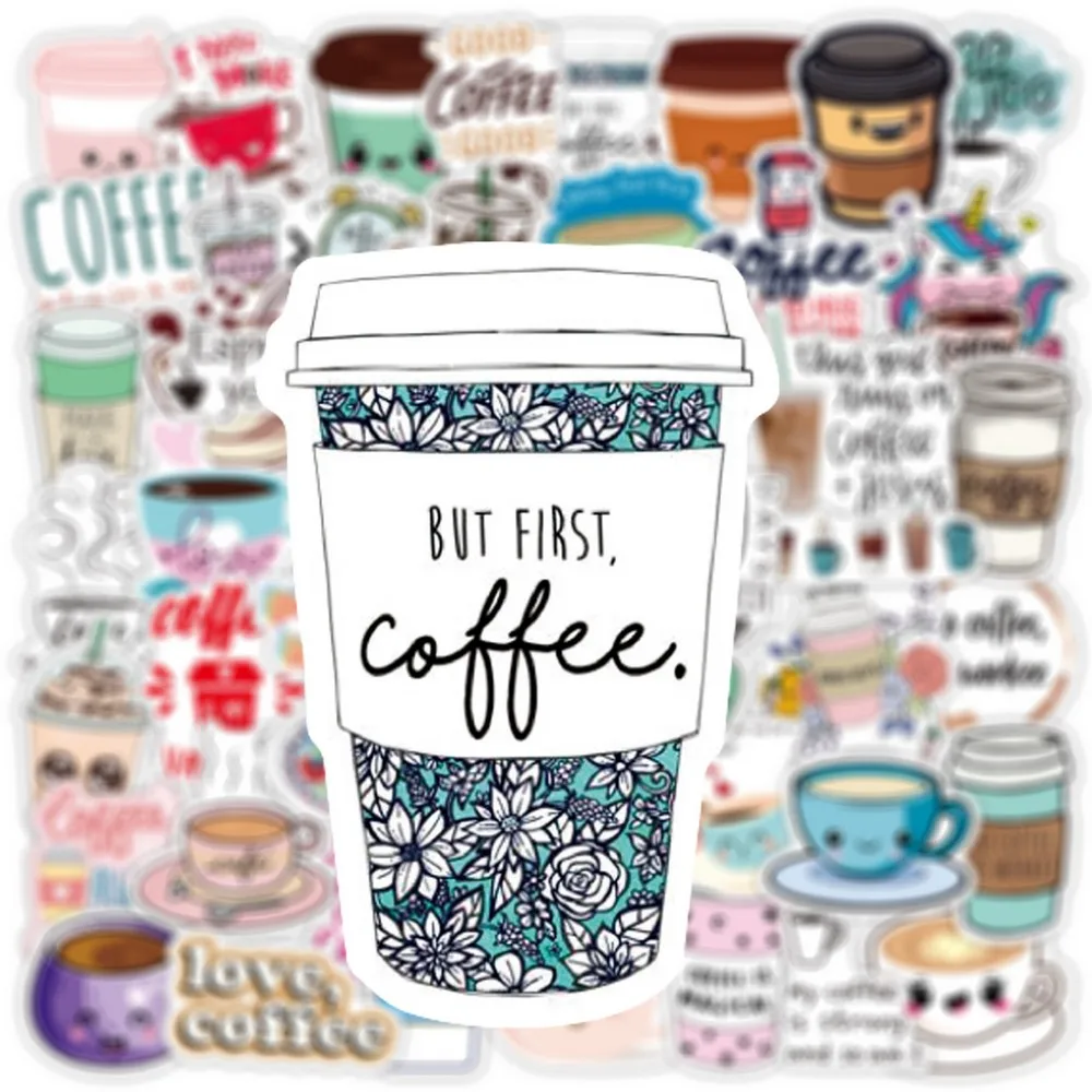 Pegatinas tácticas resistentes al agua café espresso para portátil - imagen 2