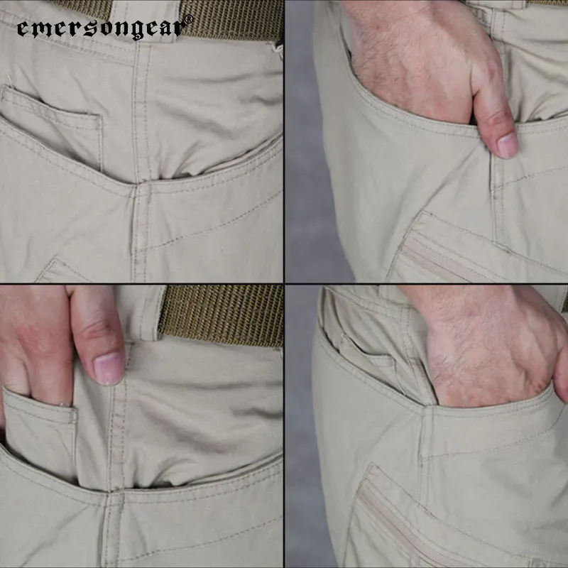 Pantalón EMERSONGEAR KH en contexto urbano