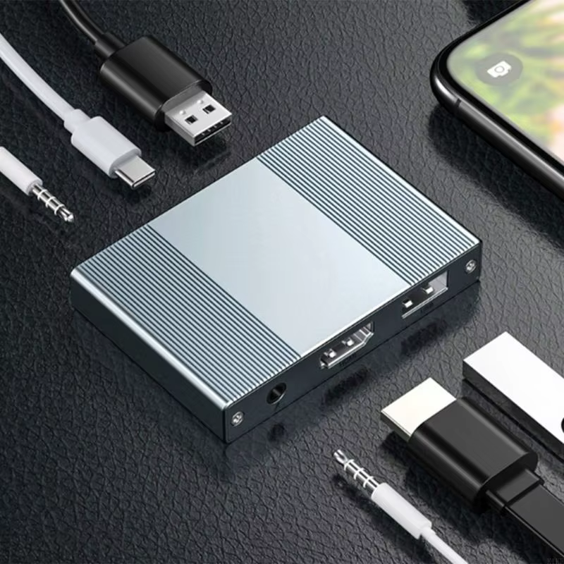 Salida y conectividad del adaptador