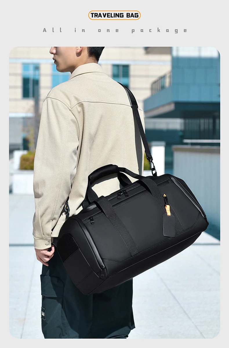 Compartimento para zapatos y bolsa húmedo-seca