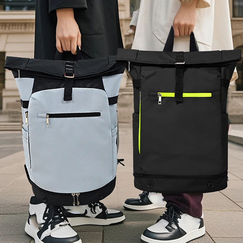 Mochila táctica portaraquetas con zapatero y compartimento húmedo-seco - imagen 3