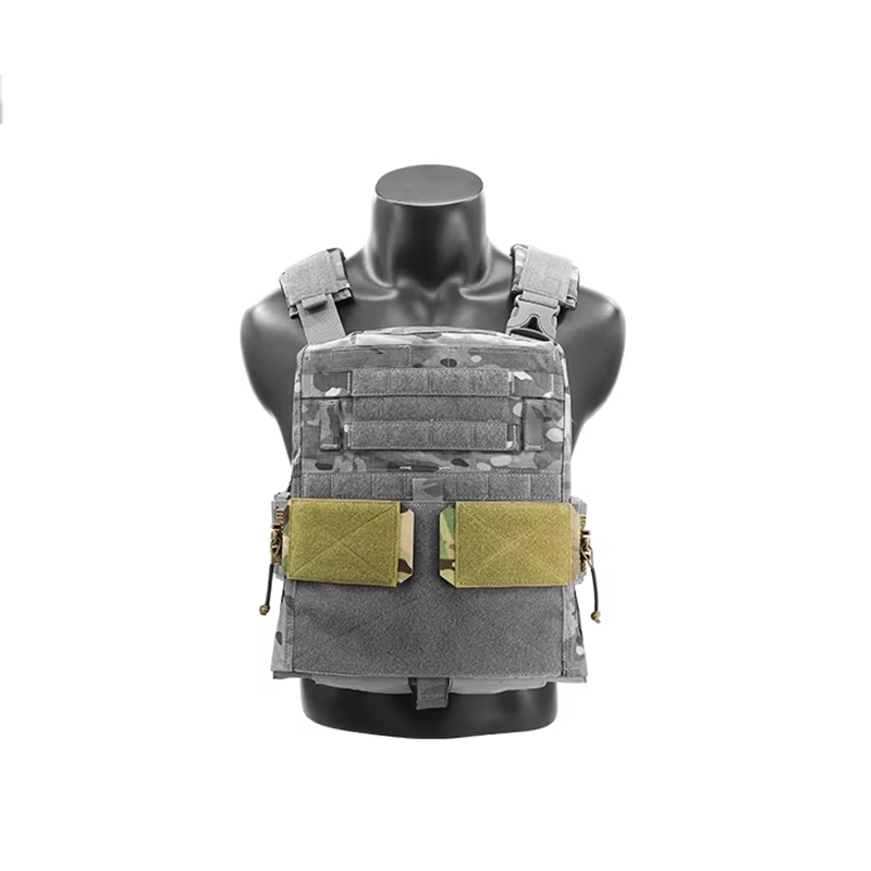 AVS Panel lateral MOLLE de triple fila con hebilla rapida para chaleco