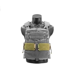 AVS Panel lateral MOLLE de triple fila con hebilla rapida para chaleco