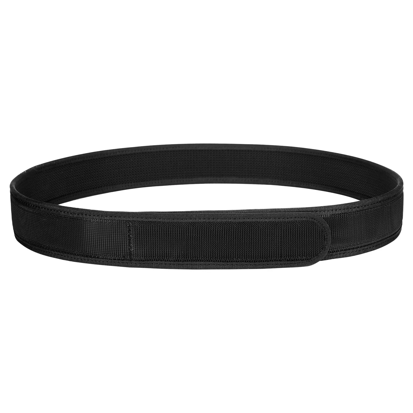 Cinturón táctico interior KRYDEX nailon negro, forro de gancho - imagen 2