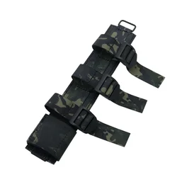 Funda táctica MOLLE para cuchillo y linterna, portaherramientas
